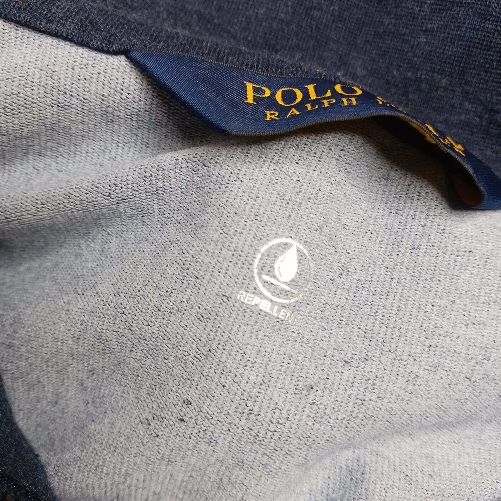 Polo Golf Ralph Lauren Men's Pullover Sweater Henley Pima Cotton Water Repellent - Picture 4 of 9